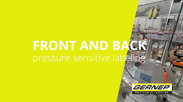 Front, back and neck labeler for ketchup bottles