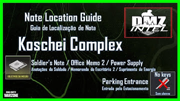 DMZ | Koschei Complex Notes | Soldier