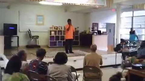 Miles at the Talent Show