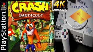 EMULATOR PS1 CRASH 1 BANDICOOTE 4K+60FPS