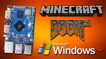 Orange Pi 5 Pro - Minecraft, Doom 3 and...Windows XP?!