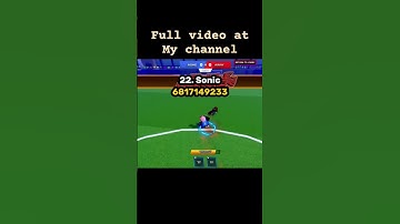 Top 30 ankle breaker sound id in Roblox:Blue lock rivals #bluelockrivals #bluelockroblox #roblox