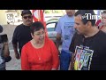 Limon and Holguin talk to Lincoln Center protesters. Part 4