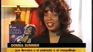 Donna Summer promoting "Live & More Encore!" in Spain (1999)