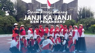 SENAM kreasi MINANG JANJI KA JANJI di UNAND bersama KSN Pekanbaru