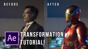 IRON MAN TRANSFORMATION Tutorial!