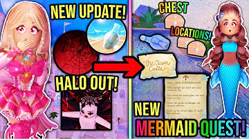 HOW TO COMPLETE THE NEW MERMAID QUEST & GET ALL NEW HIDDEN CHESTS LOCATIONS IN ROYALE HIGH!