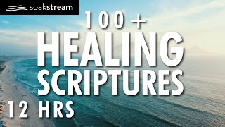 Gods Promises | 100  Healing Scriptures With Soaking Music | Audio Bible | 12 hours (2020)