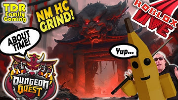GRINDING NM HC Yokai Peak!  LIVE Dungeon Quest - Roblox