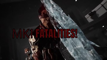 MK1 ▰ Liu Kang, Kenshi, Sub-Zero, Kitana, Kano & Jax Fatalities | Mortal Kombat 1
