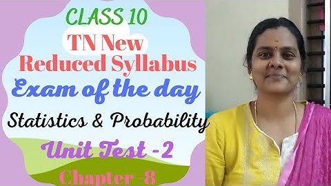 10th Tn Reduced syllabus maths chapter 8 Question Paper #reducedSyllabusQuestionpaper_maths #class10