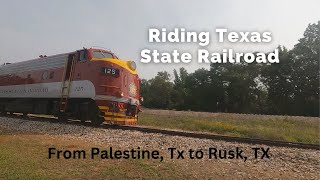 Riding the Texas State Railroad