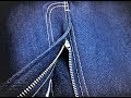 Sew a Jeans Zip Fly & belt