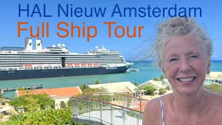 Holland America Nieuw Amsterdam Walkthrough Ship Tour (Post Dry Dock)