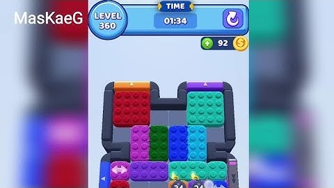 Color Block Jam Level 360 Walkthrough Solution