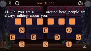 Just a word game? - Intro (Android Word Game) screenshot 4