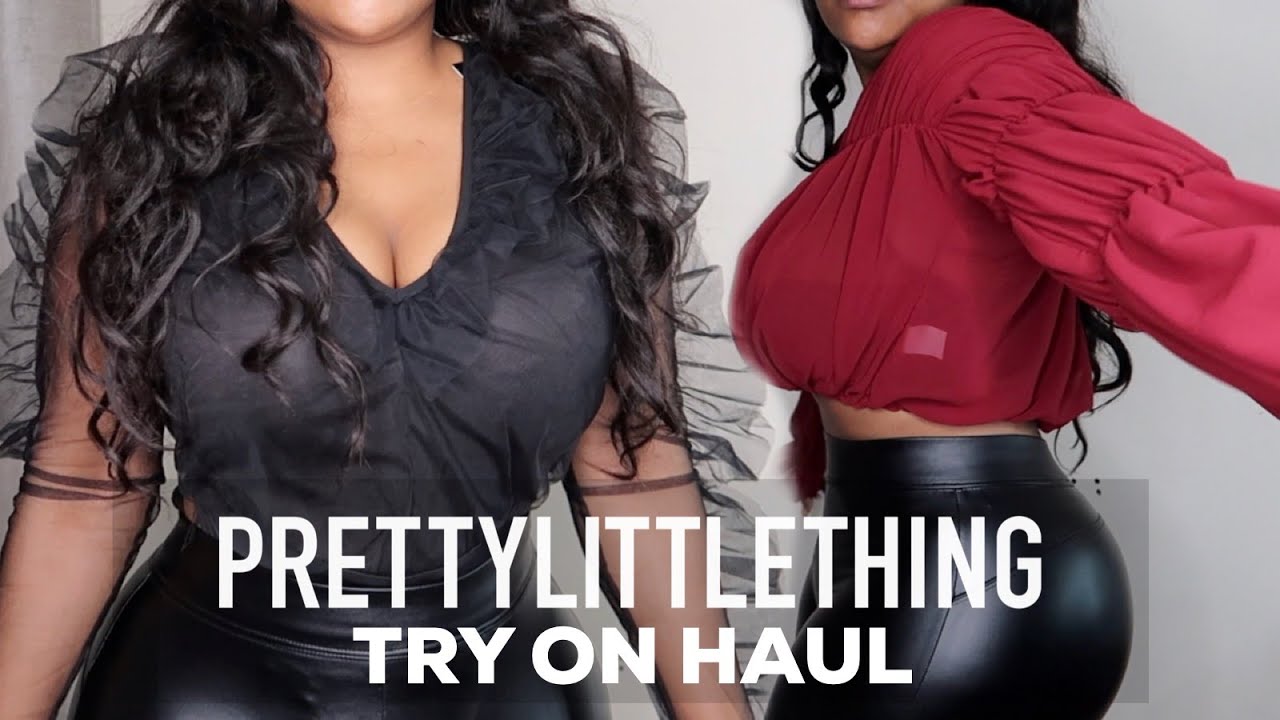 PRETTY LITTLE THING MINI TRY ON HAUL - YouTube