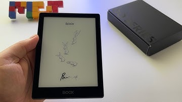 Onix Boox Go 6 ebook reader - configuration settings