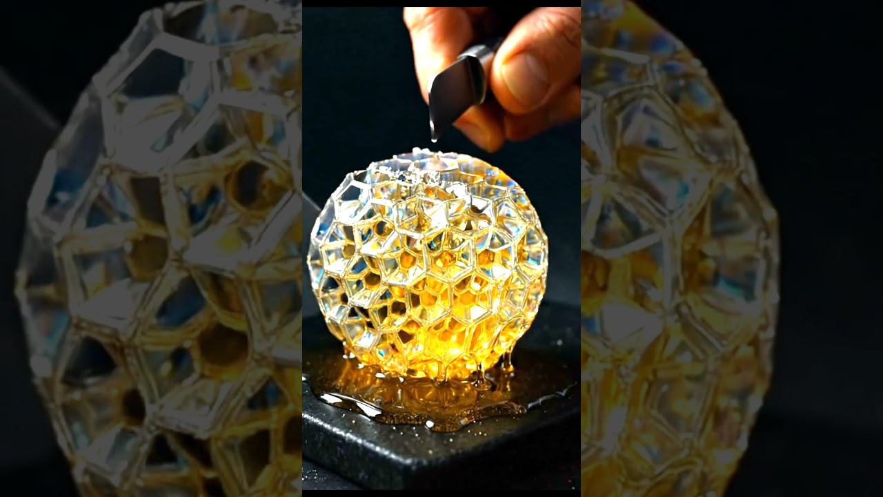 #apple #honeybee #crestal #aicontent #asmr