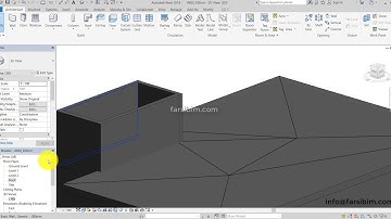 آموزش رویت معماری-فصل 2 قسمت 12 خرپشته  - Revit Architecture