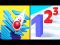 Stack Ball vs Number Master Gameplay