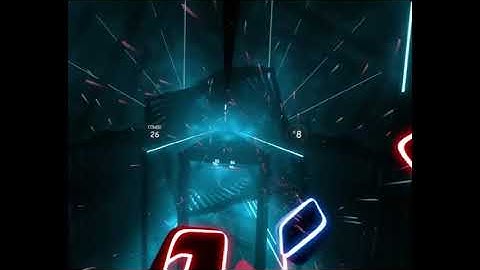 Beat Saber - Beat Saber (Song) on Easy First Time - Single Eye 60fps No Commentary