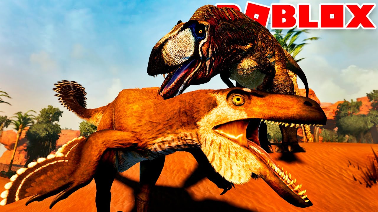 MELHOR JOGO DE DINOSSAURO NO ROBLOX! O MAIS REALISTA E PERFEITO!