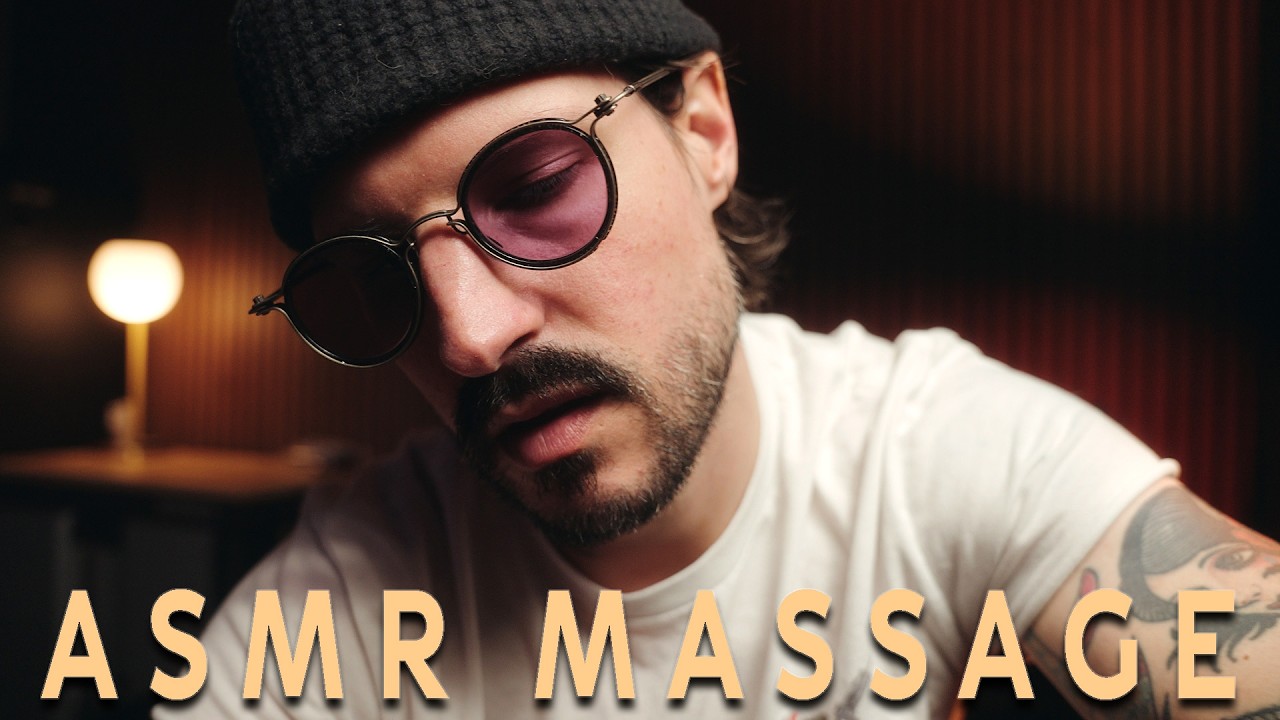 ASMR Guided Massage & Positive Affirmations (Ear to Ear Whispering)