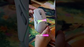 Glorious O3 wireless gaming mouse! #gamingcommunity #desksetup #gaming #cozygamingcommunity
