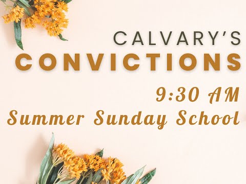 Calvary Convictions Session 5 Angels Demons And The Devil 