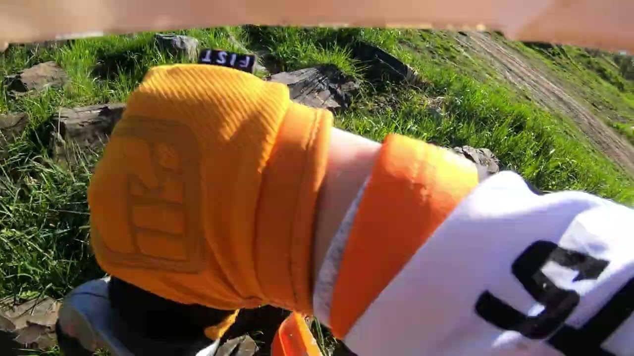 Tor Enduro Krzeszowice - Grojec 19.04.2025 - kamera z kasku Szymon KTM 85 SX - Team KSP