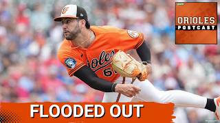 ORIOLES POSTCAST: RAIN RUINS IT as Orioles Get Shut Out Again In 8-0 Rain-Shortened Loss to Phillies