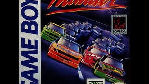 DAYS OF THUNDER GAMEPLAY for the Game Boy