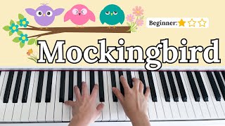 Mockingbird - Eminem⎮Easy Slow Piano Tutorial