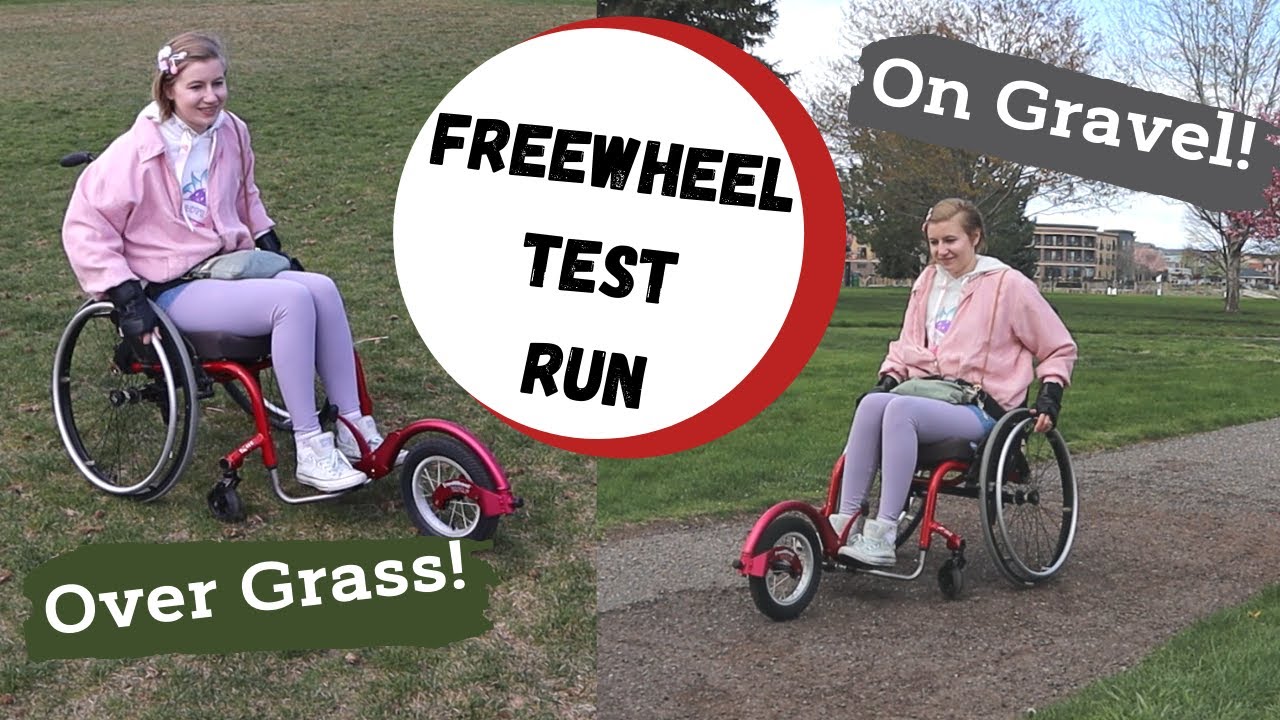 Freewheel Wheelchair Attachment Vlog & Test Run