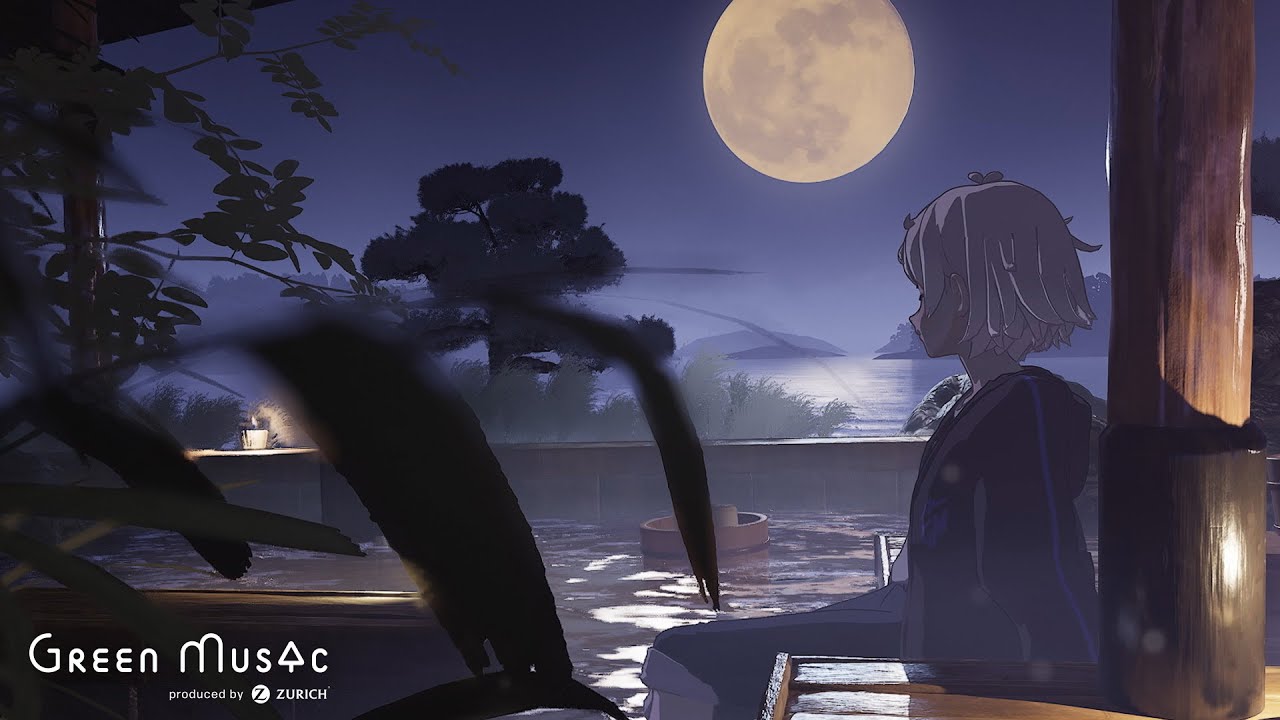 Chill Music -満月に照らされた温泉で癒されるLo-fi BGM - Takada Fu