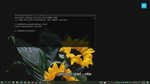 How to use the Pktmon.exe Network sniffer tool on Windows 10