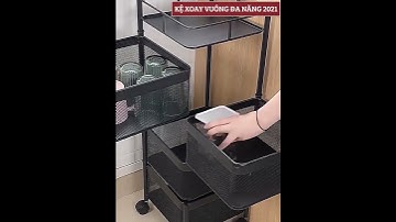 Kệ vuông xoay đa năng - Đựng đồ đạc trong nhà dễ dàng