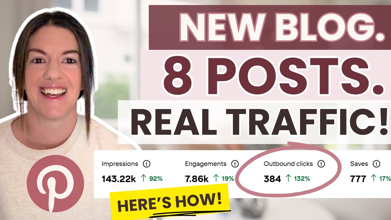 The Pinterest Strategy That's Getting My New Blog Real Traffic (with Only 8 Blog Posts!)