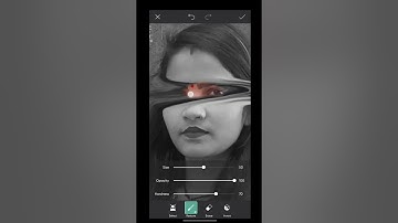 PicsArt Spooky Melting Stretch Effect Photo | PicsArt Tutorial #raju5091a #shortsvideo
