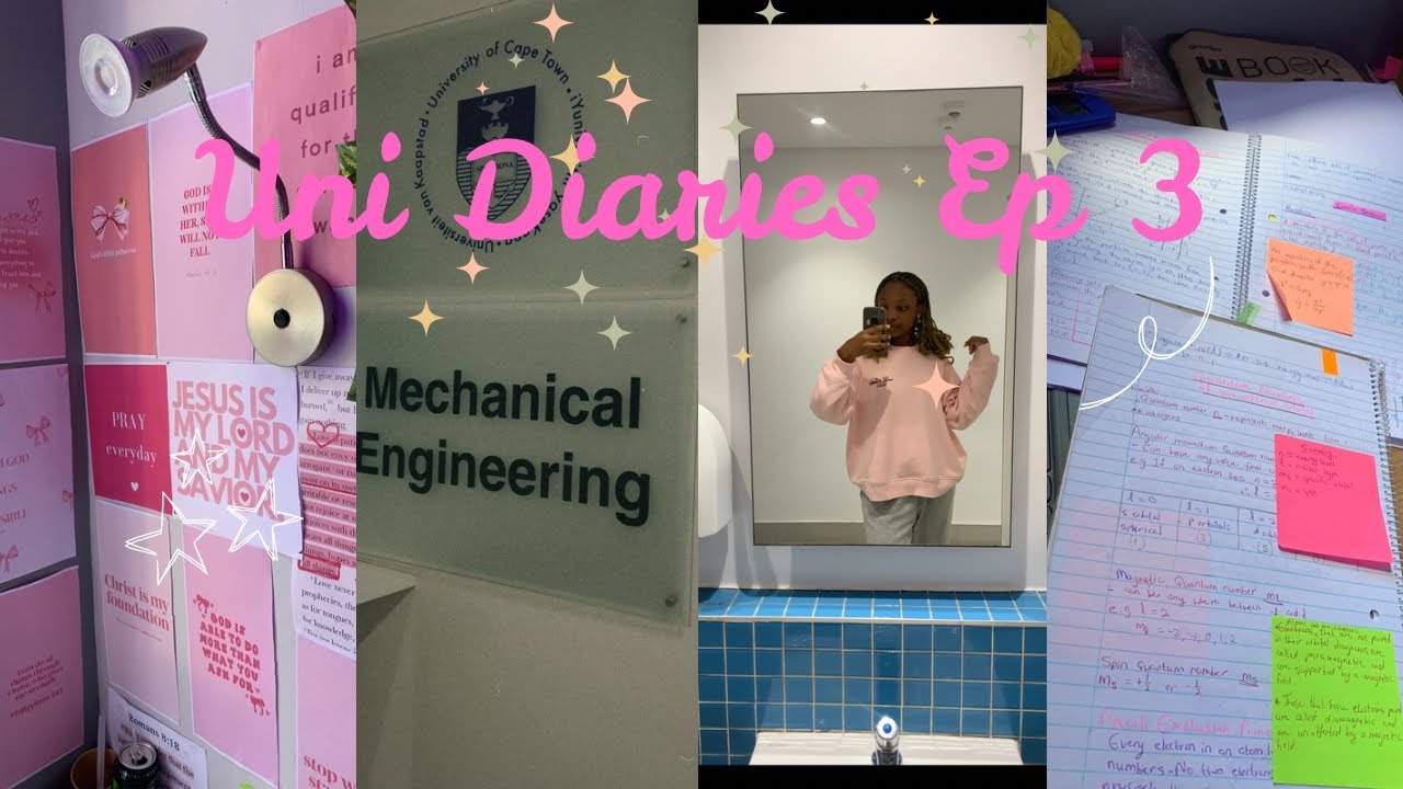 Uni Diaries Ep3: lots of studying+mini haul+all nighter+attending lectures