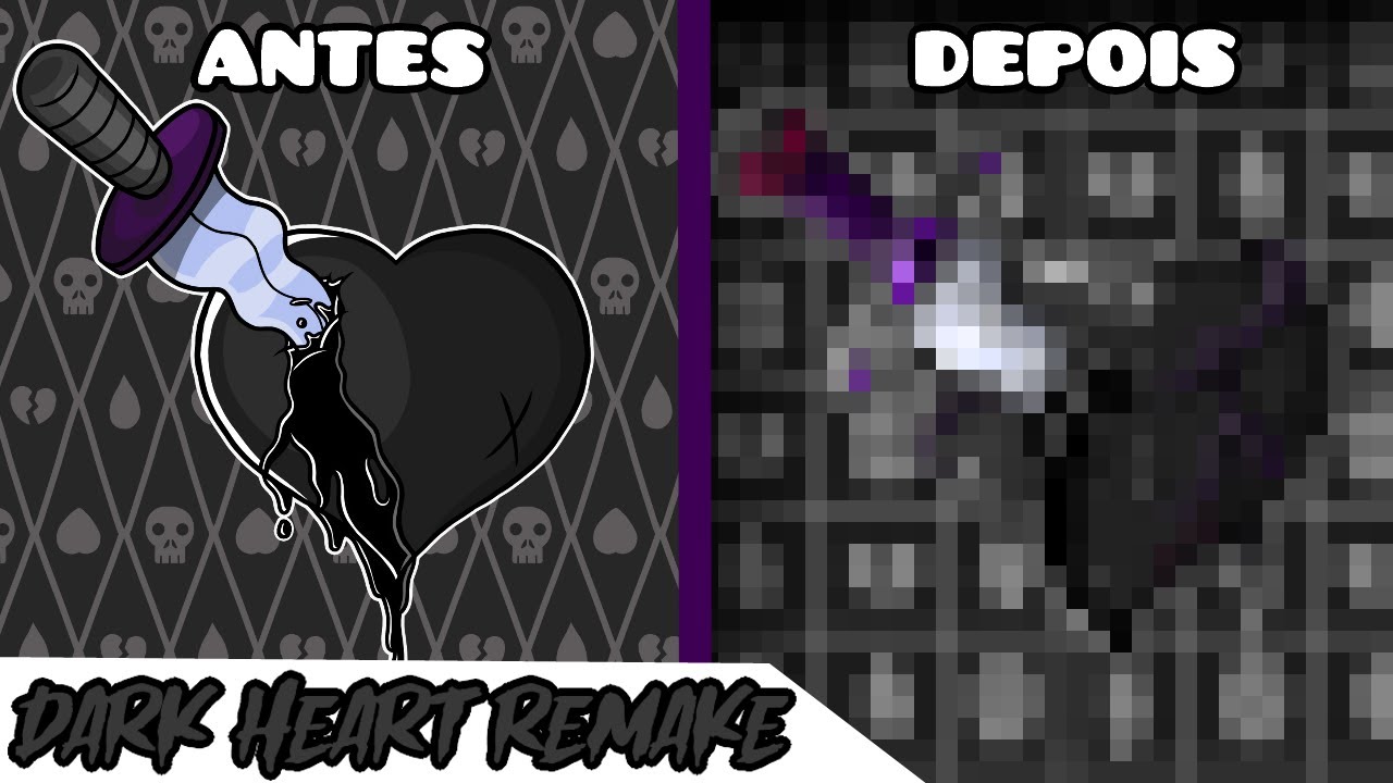 Dark Heart (desenho antigo) remake.