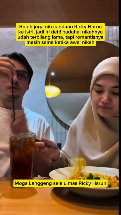 Ada-ada aja nih cabdaan Ricky Harun ke istri, btw istri Ricky Harun mirip ibunya  #artis #rickyharun
