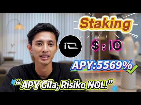 💰 Tutorial staking IO Solana — 5569% APY cuan tiap hari!