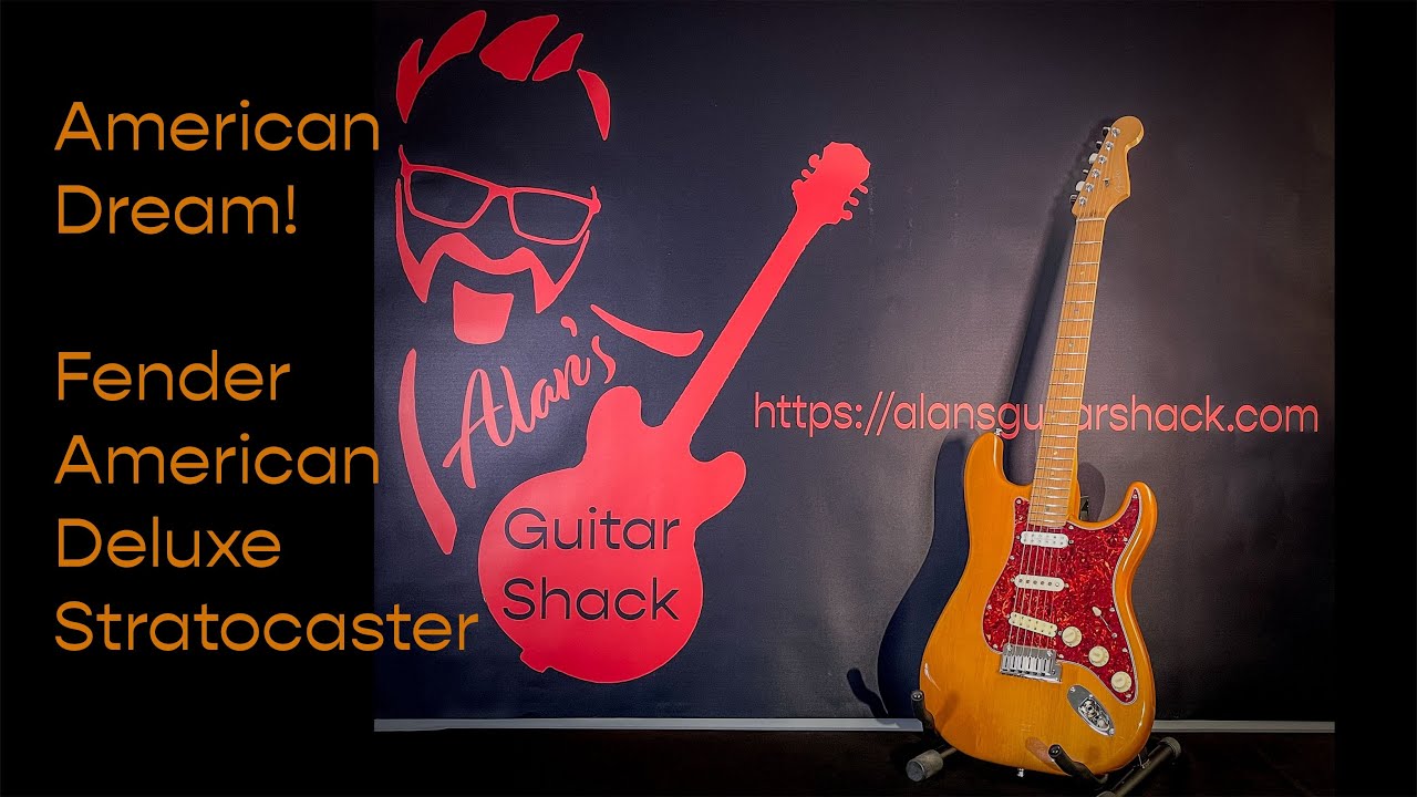 On the Bench: American Dream! American Deluxe Stratocaster deep