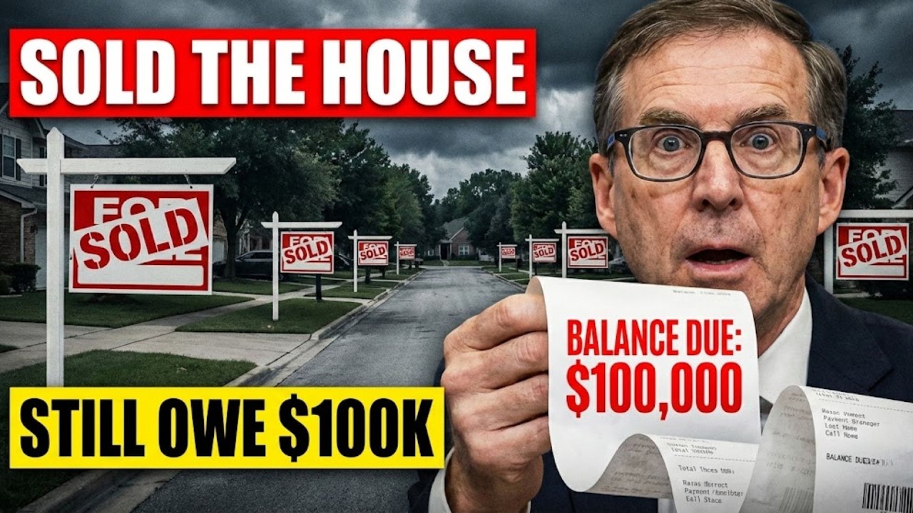 NEGATIVE EQUITY: Why You Still Owe The Bank $100,000 After Selling Your Home