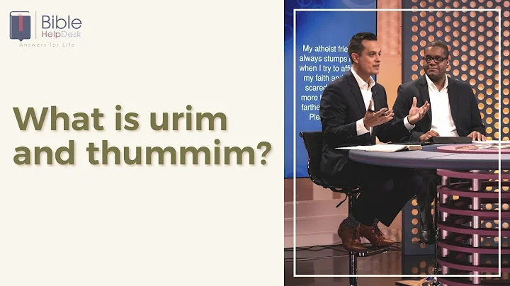 What is urim and thummim? | Bible HelpDesk