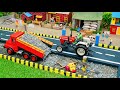 DIY Mini Tractor Road Roller | Amazing Homemade Road Roller Machine | Mini Construction Project