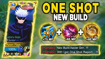 XAVIER USERS, YOU MUST TRY THIS SUPER BROKEN ITEM FOR ONE SHOT! 😱 | XAVIER NEW ONE SHOT BUILD | MLBB