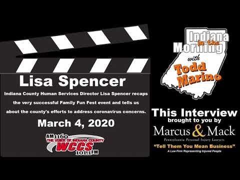 Indiana in the Morning Interview: Lisa Spencer (3-4-20)